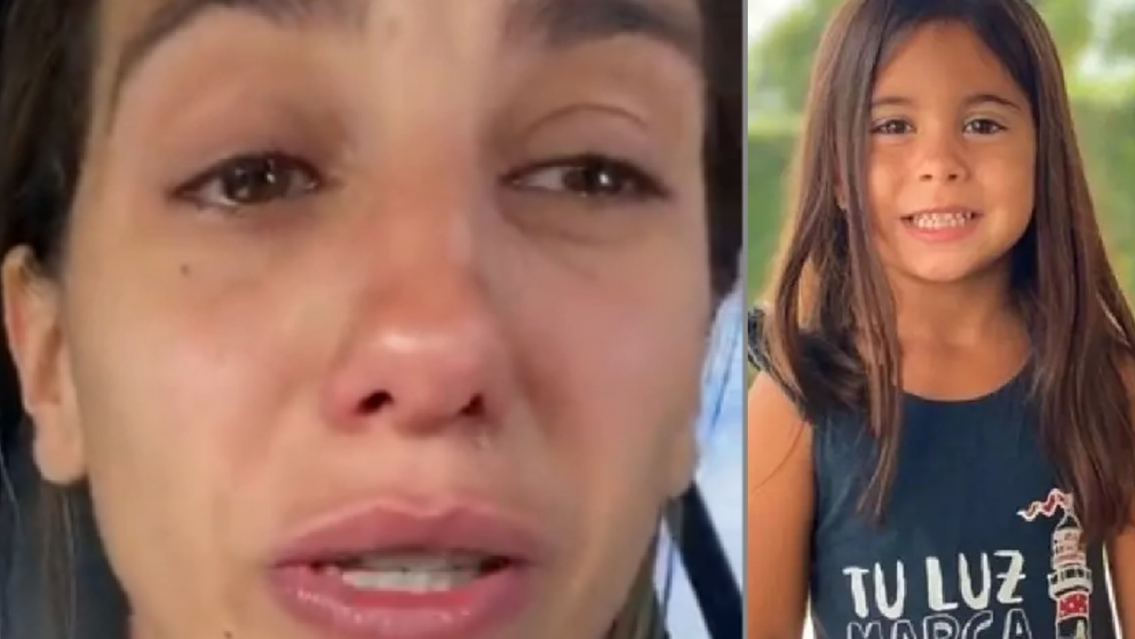 Cinthia Fern�ndez no sabe qu� hacer sola y con la enfermedad de su hija