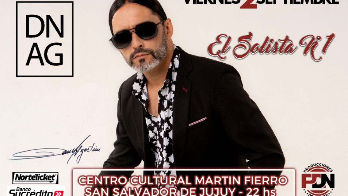 Daniel Agostini vendr� a Jujuy y cantar� sus �xitos: as� consegu�s entradas