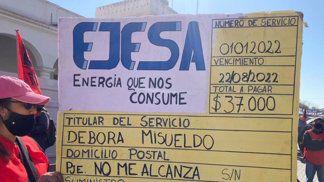 Senadora jujeña indignada con los tarifazos responsabilizó al Gobierno Nacional