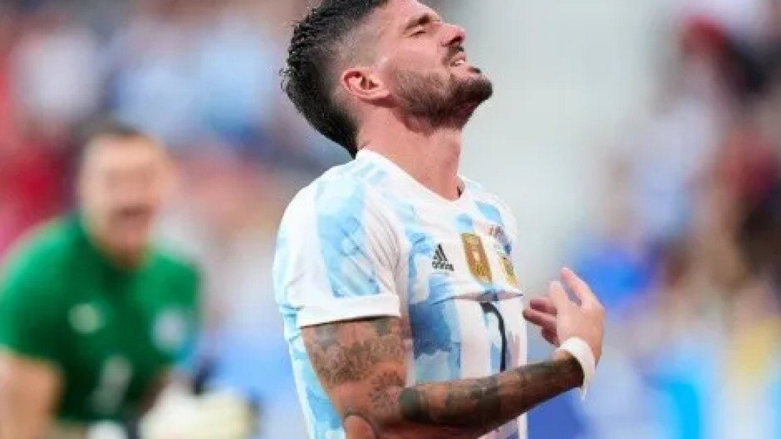 La cagad* que se mandó Rodrigo De Paul, tiró una frase y preocupa a su entorno