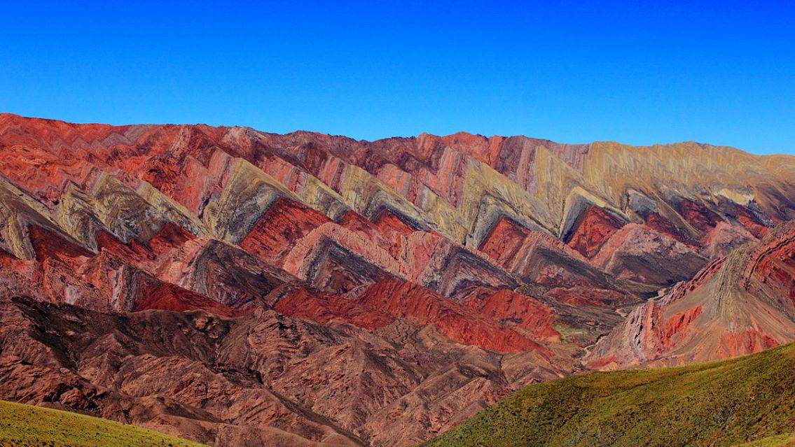 Serran�a del Hornocal, es el destino de Jujuy m�s elegido por los turistas