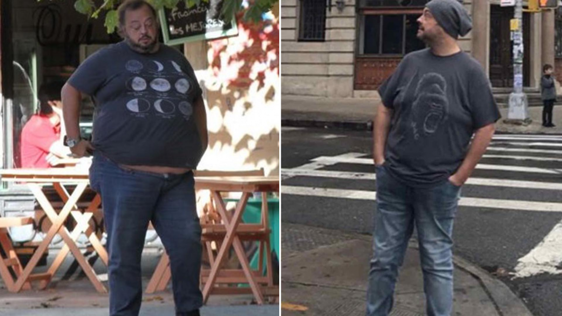 Baj� m�s de 100 kilos y cont� c�mo se siente ahora cuando se mira al espejo