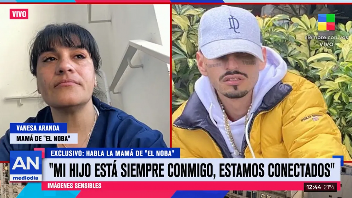 El Noba ¡presente! Las señales que recibe Vanesa, su mamá. Puso a llorar a todos