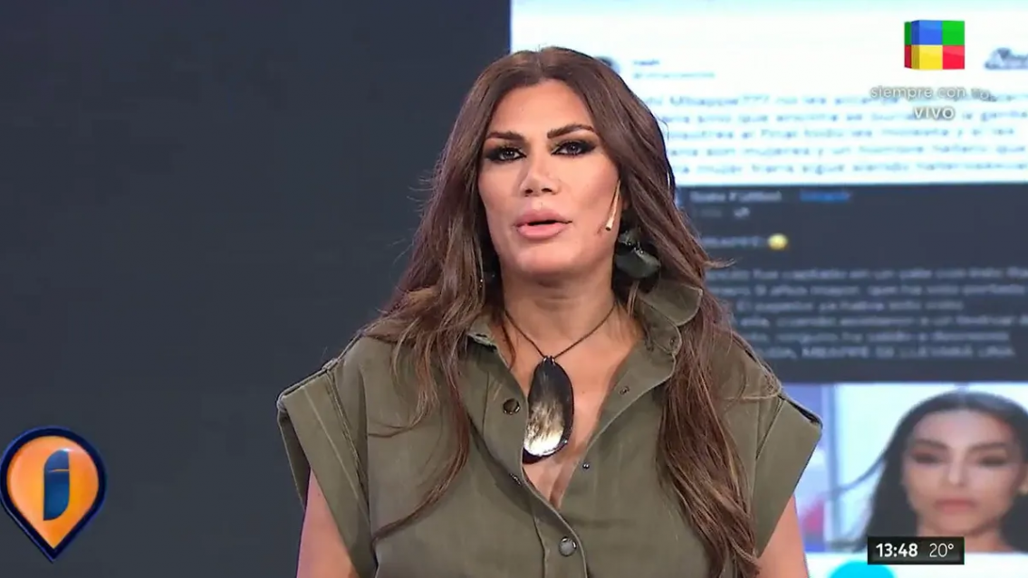 "Sal� de ah� Mbapp�", Flor de la V se refiri� al romance del futbolista con una mujer trans