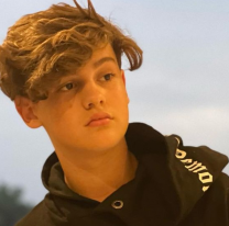 Bautista Vicuña en el cementerio, el recuerdo de su hermanita fallecida hace 10 años