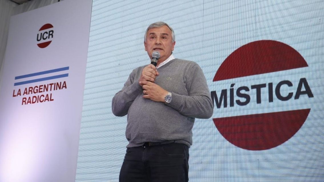 Gerardo Morales: "Acá hay uno de los candidatos a Presidente"