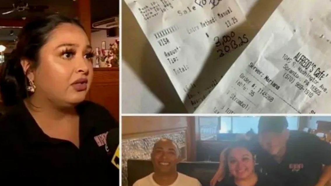Le dejó más de $ 400.000 de propina a la moza y el restaurante lo demandó por esto