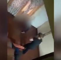 Una enfermera golpeó brutalmente a su hijito: lo tiró por las escaleras y le pateó la cabeza