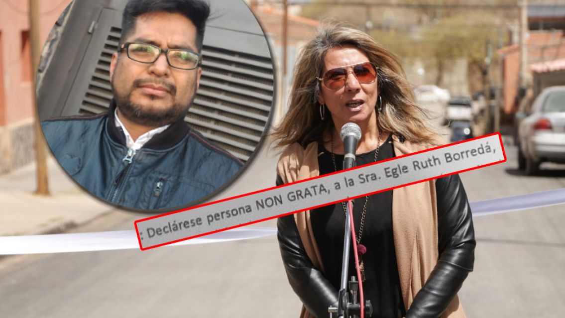 Declararon persona no grata a la "primera dama" de La Quiaca, Egle Borreda