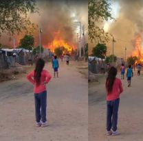 [URGENTE] Arde Jujuy: el fuego se acerca a un barrio al sur de Yuto