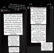 HAY CAPTURAS: una chica embarazada reclama prueba de ADN a El Noba