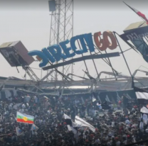 [VÍDEO] Así fue el dramático derrumbe de una tribuna del Colo-Colo: "Vários hinchas..."