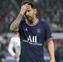 Messi padece una molestia y no jugará ante Reims por la Ligue 1