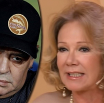 "Le bajé"... Solita Silveyra contó cómo fue la noche que pasó a solas con Diego Maradona