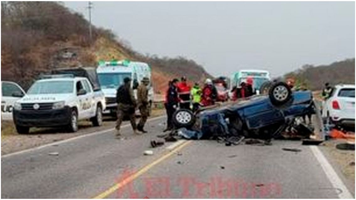 Cuatro autos chocaron en ruta 34 y hay varios muertos: no pueden identificarlos