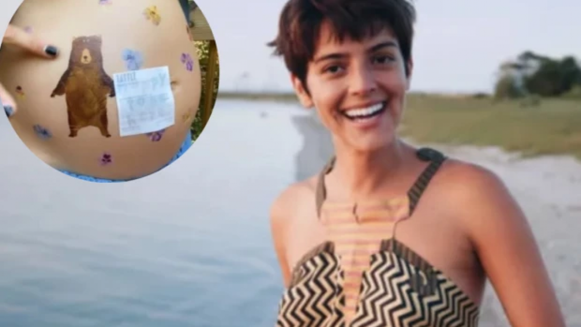 Calu "Dignity" Rivero se tatu� la panza de embarazada y la criticaron de arriba a abajo