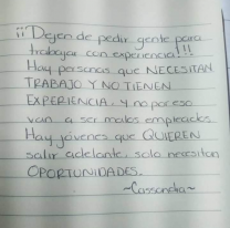 Es viral, no la llamaron para trabajar y su descargo representa a una multitud