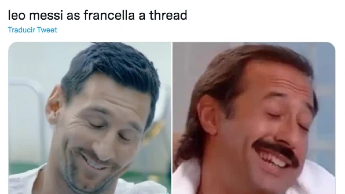 "Te amo, Argentina", en Twitter es viral el "hilo" sobre Messi y Guillermo Francella