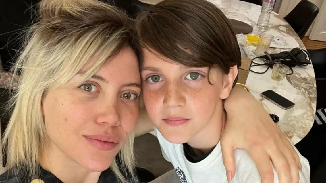 El hijo más chico de wanda Nara, también habló de L-Gante. ¿Qué opina?