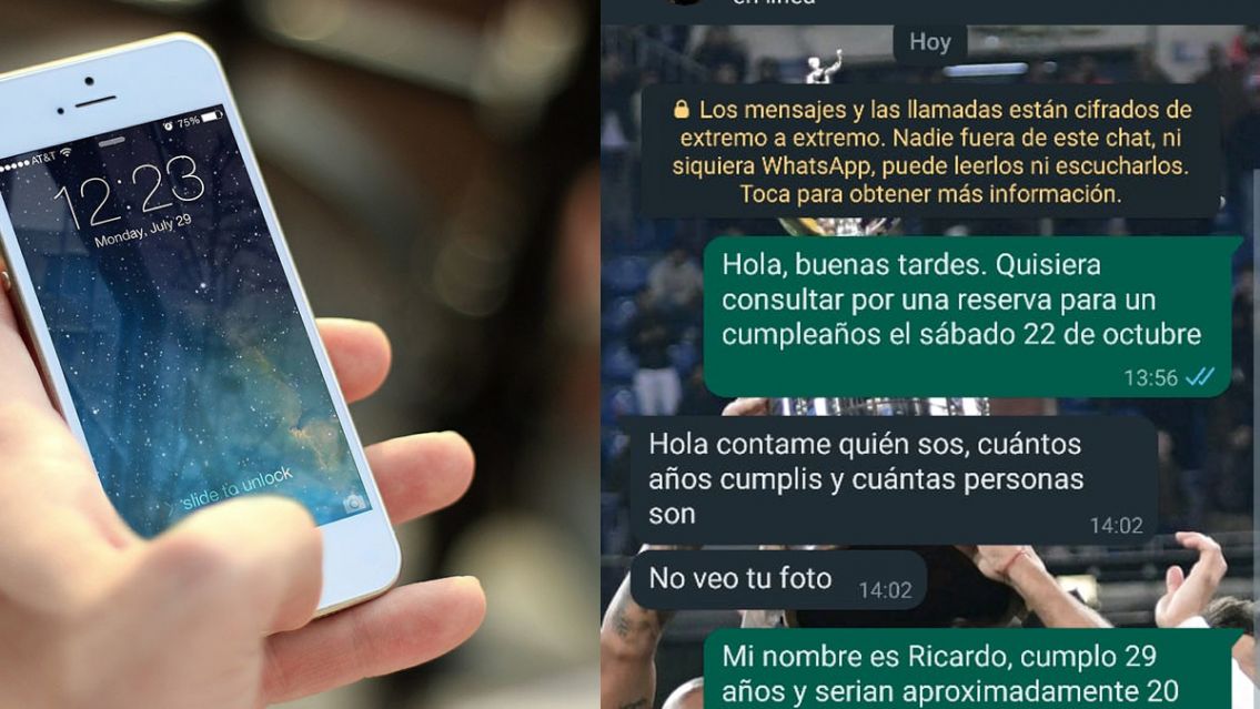 Quiso reservar una mesa en un bar y la respuesta que recibi� indign� a todos: "M�nimo se..."