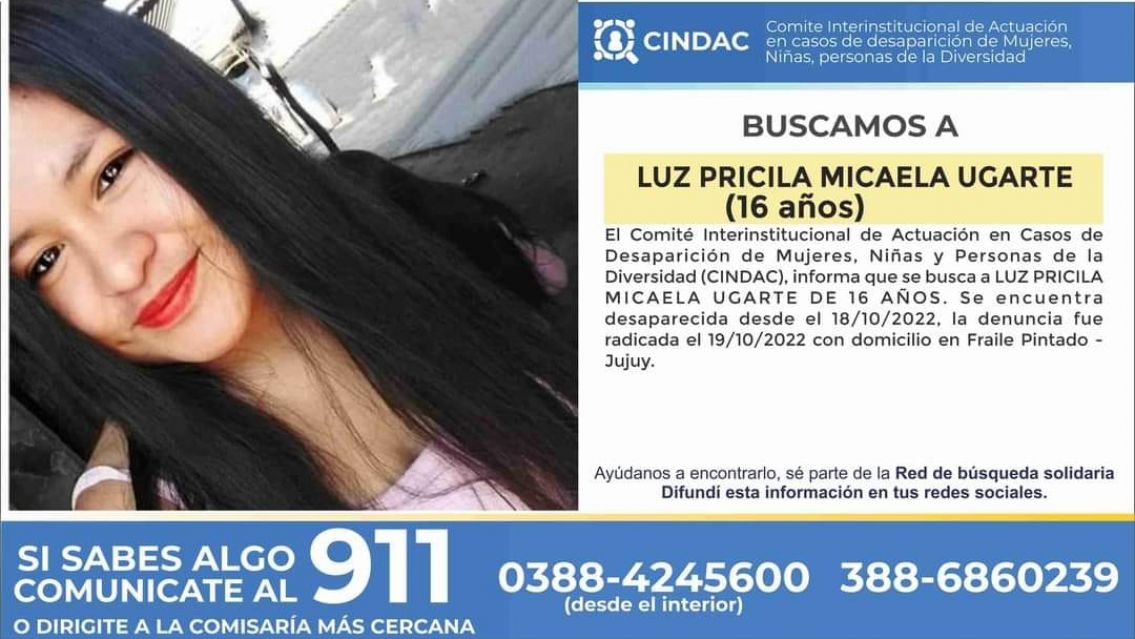 AHORA: Buscan desesperadamente a otra adolescente juje�a y temen que pase lo peor