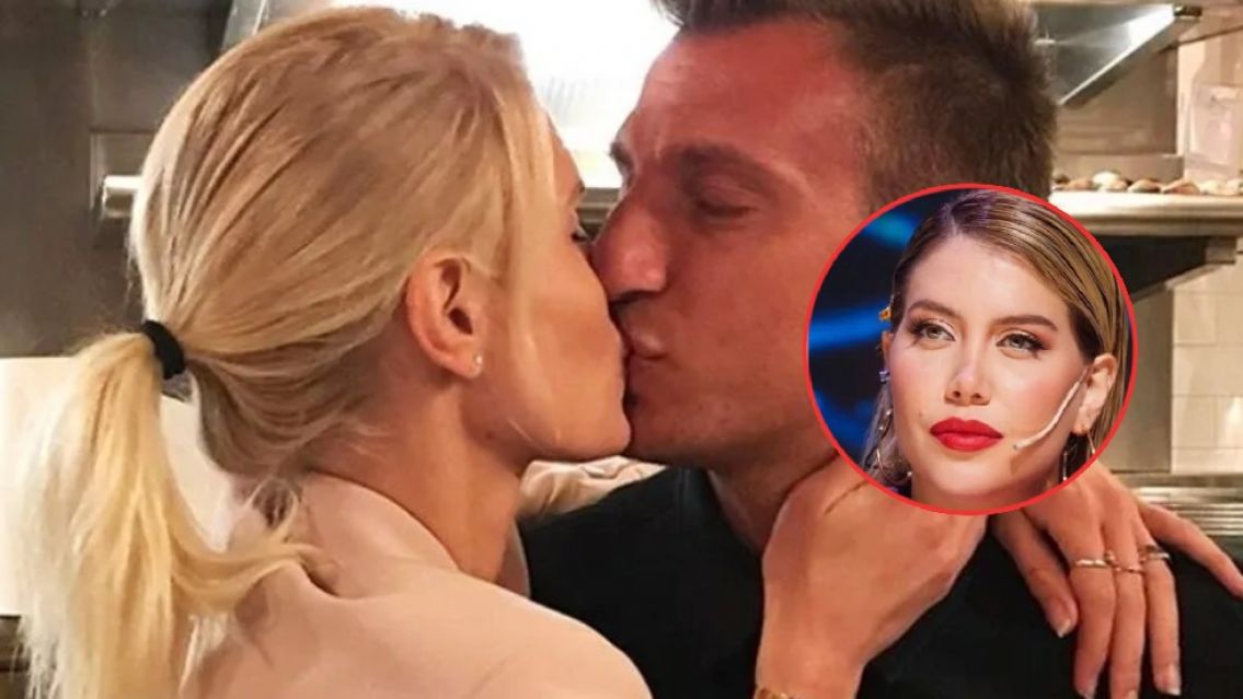 �Ya fue L-Gante? Maxi L�pez le tir� un palito a Wanda y ella se prendi� al juego