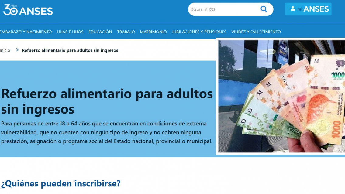 No hace falta turno: c�mo inscribirse al bono de $45.000 y no ser rechazado