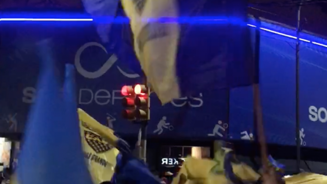 [VIDEO] Juje�o festej� el campeonato de Boca por todo el centro de San Salvador
