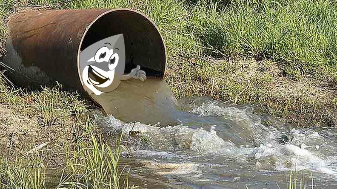 Denunciaron que Agua Potable sigue tirando l�quidos cloacales al R�o Grande