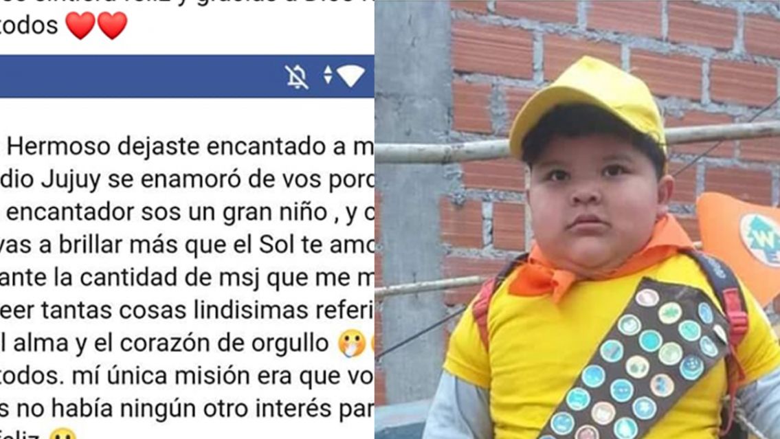 Habló la mamá del jujeñito más buscado en Halloween: esto fue lo que dijo