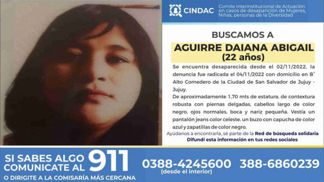 Desesperada b�squeda de una juje�a de 22 a�os: su familia pide colaboraci�n