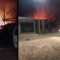 URGENTE: Voraz incendio de una casa en Palpalá