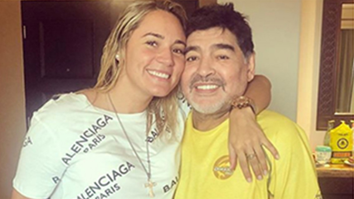 "Está enterrado en mi calle", Rocío Oliva contó lo que nadie sabía tras la muerte de Diego Maradona