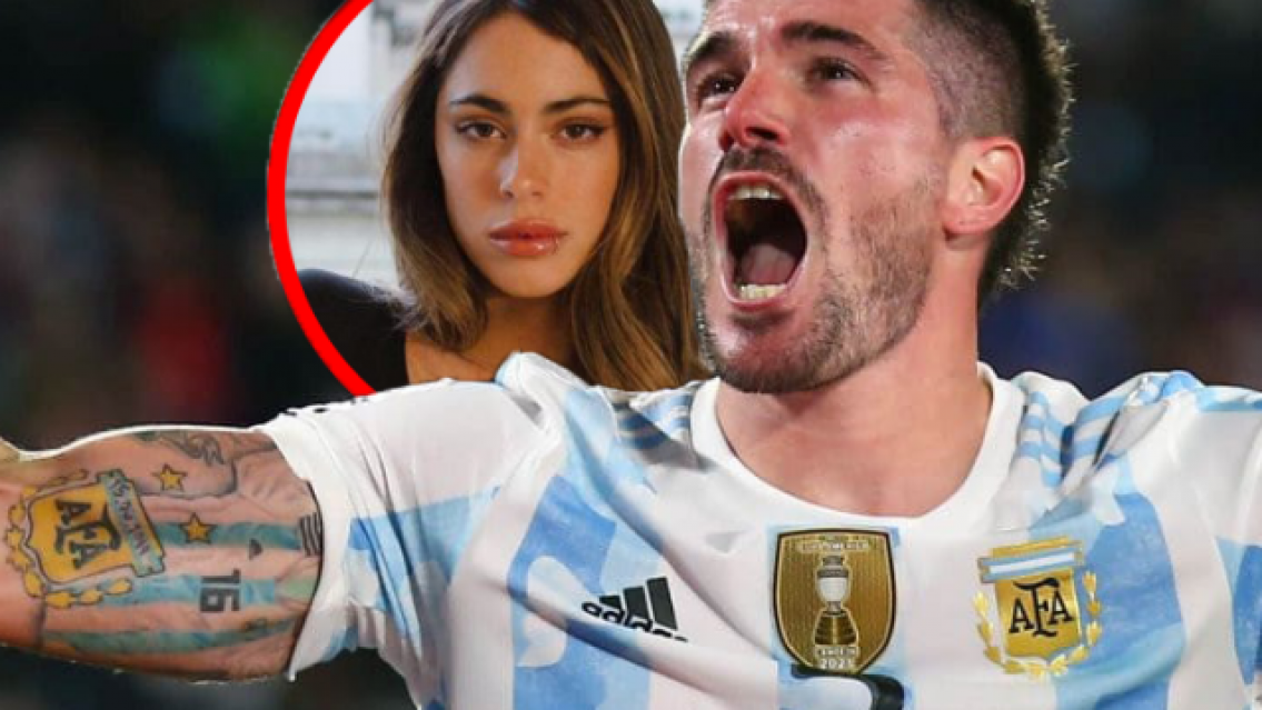 "Botinera", ¿qué pasa al final entre De Paul y Tini Stoessel? Todo se vio en el partido de hot