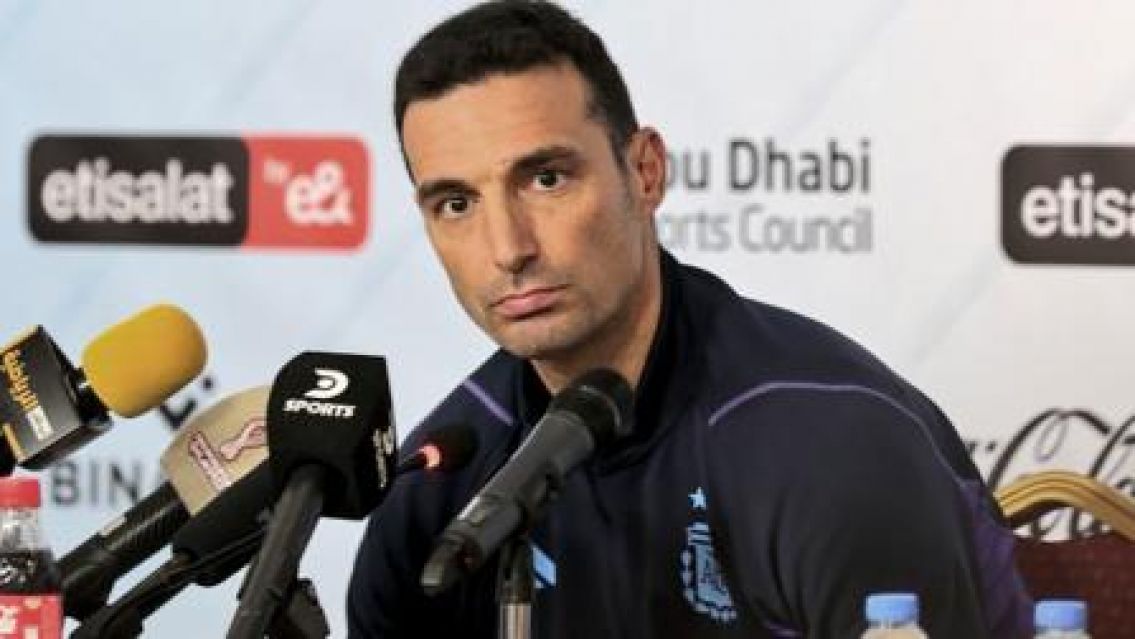 La duda de Scaloni a horas del debut de la Selecci�n Argentina: "El equipo..."