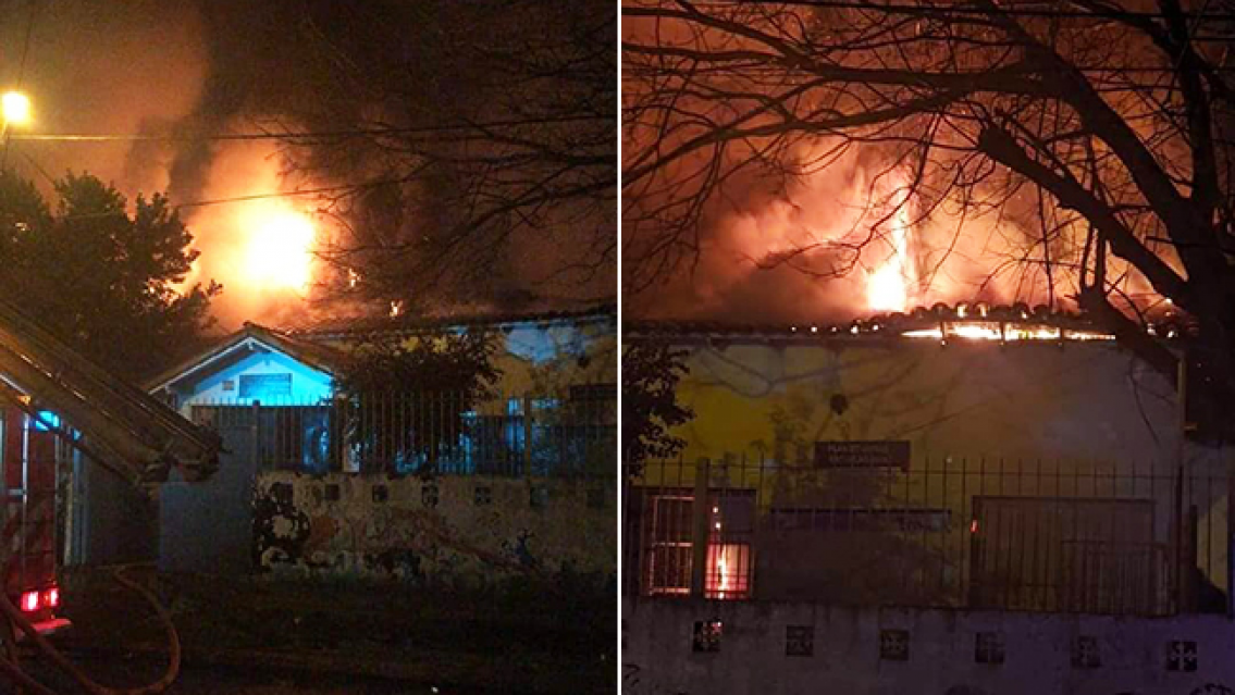 Quemaron la escuela para no tener clases y as� ver el Mundial, pasaron los l�mites