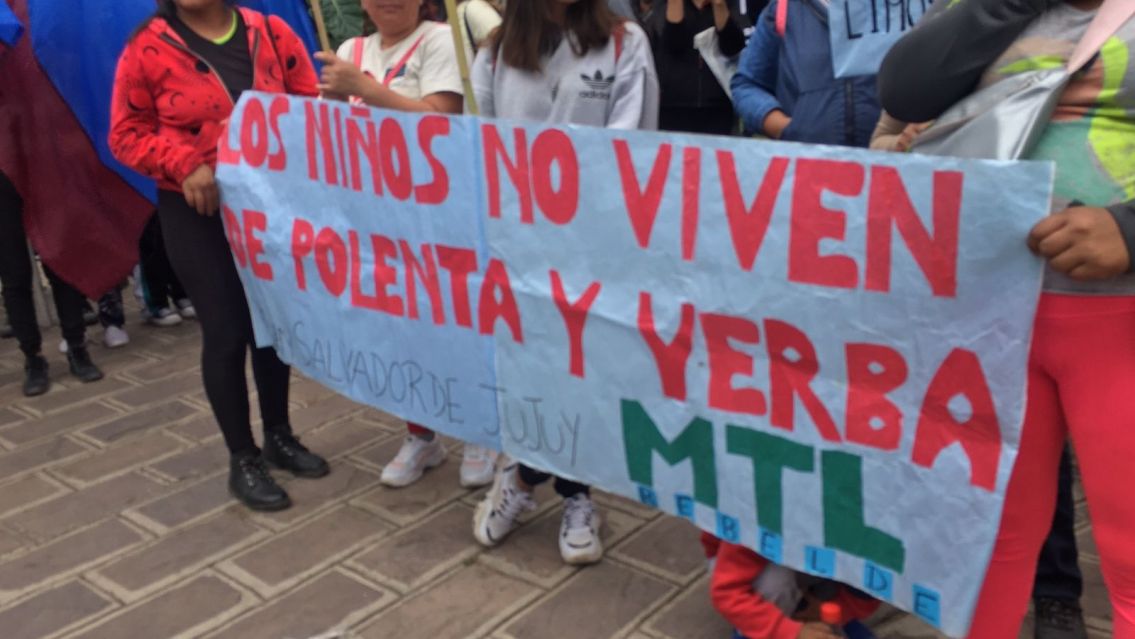 Jujuy marcha contra el levantamiento del secreto fiscal a los planes sociales