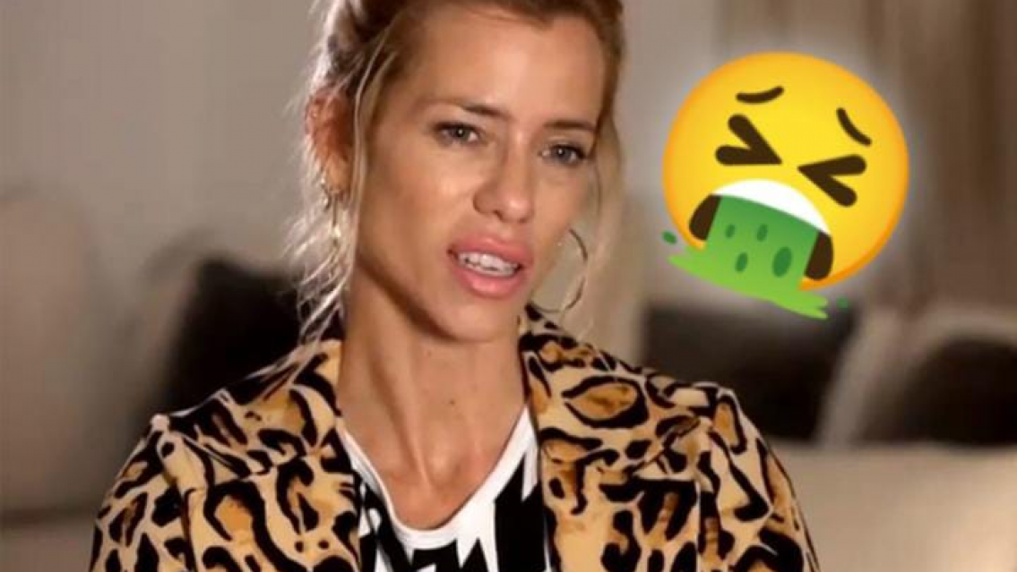 Aqueroso, Nicole Neumann se olvidó su cepillo de dientes y se higienizó con...