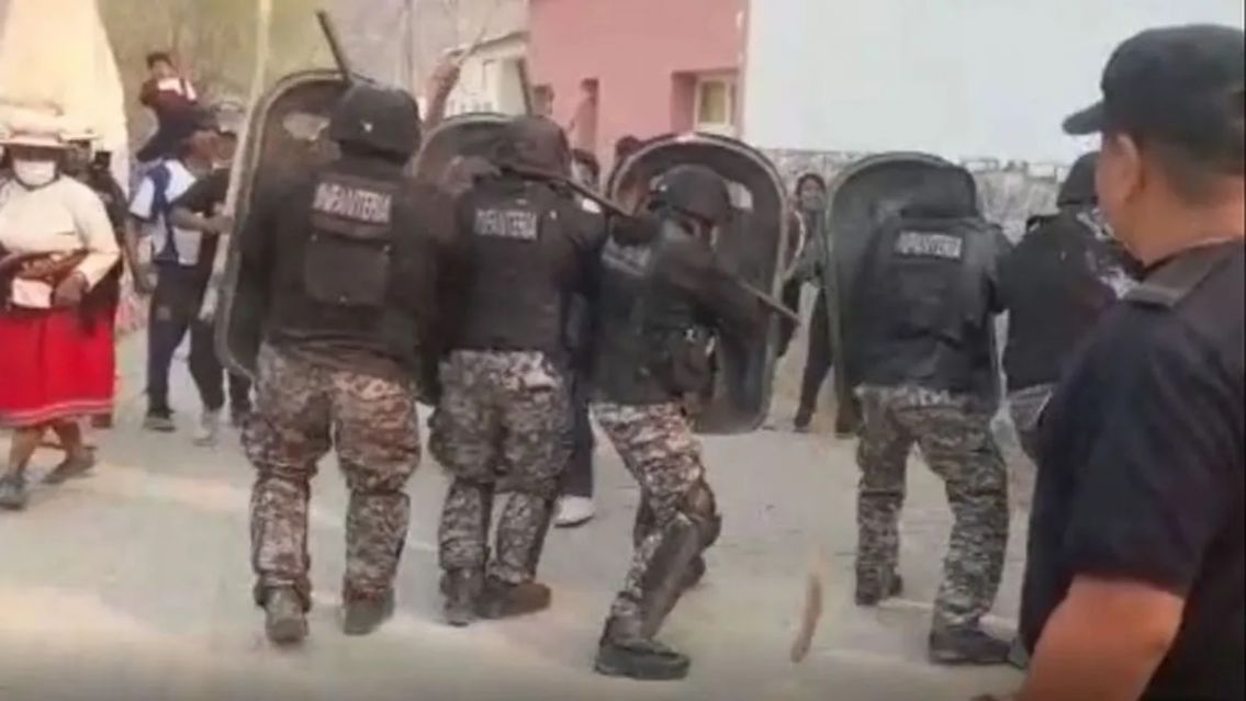 Funcionarios jujeños en la mira por la represión en Caspalá