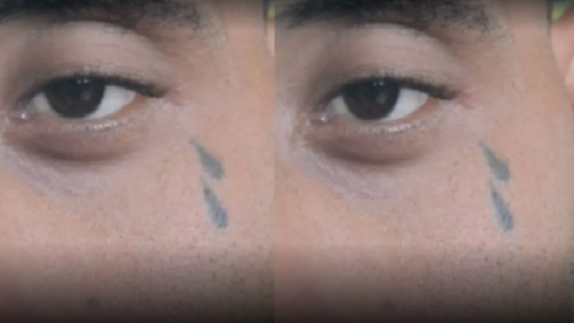 El duro significado de tatuarse una l�grima en el ojo: en Salta hay cientos de personas
