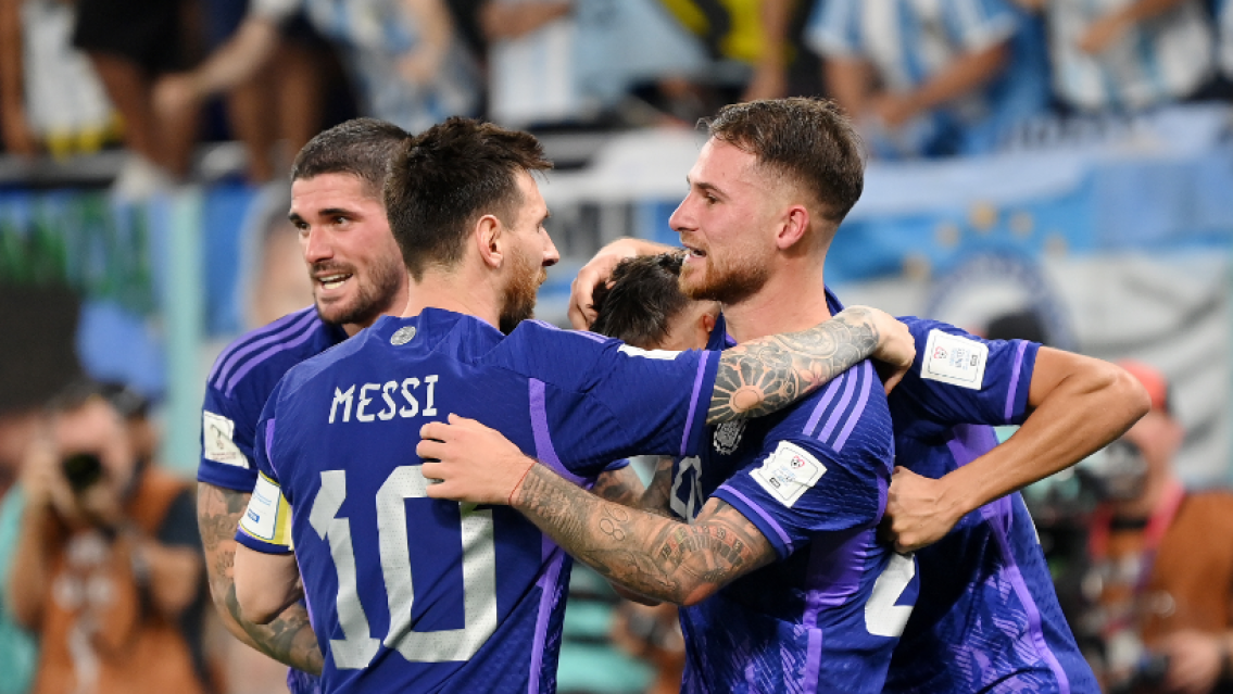 La foto de la selección argentina que se filtró junto a la Virgen de Tilcara