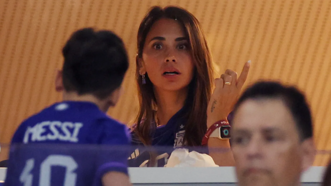 Como nunca se la vio: Antonela Roccuzzo furiosa con uno de sus hijos