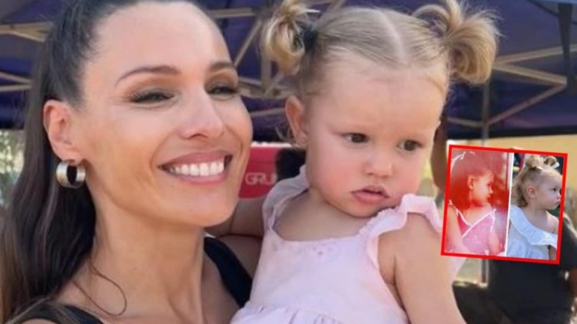 "Dos gotas de agua", Pampita mostró fotos del pasado y su hija Ana es igualita a...