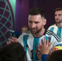 El ins&oacute;lito olvido de Messi en el partido ante Croacia. Menos mal que sali&oacute; todo bien