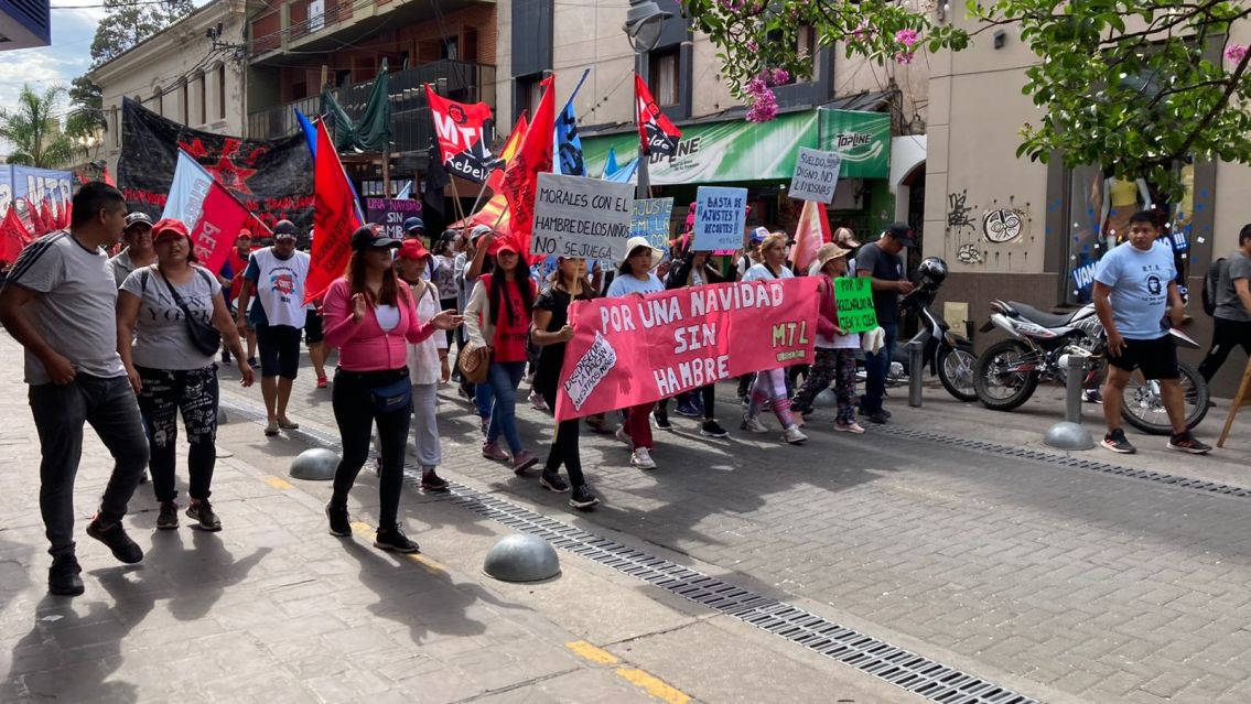 Jujuy march� contra el hambre para Navidad: exigen asistencia