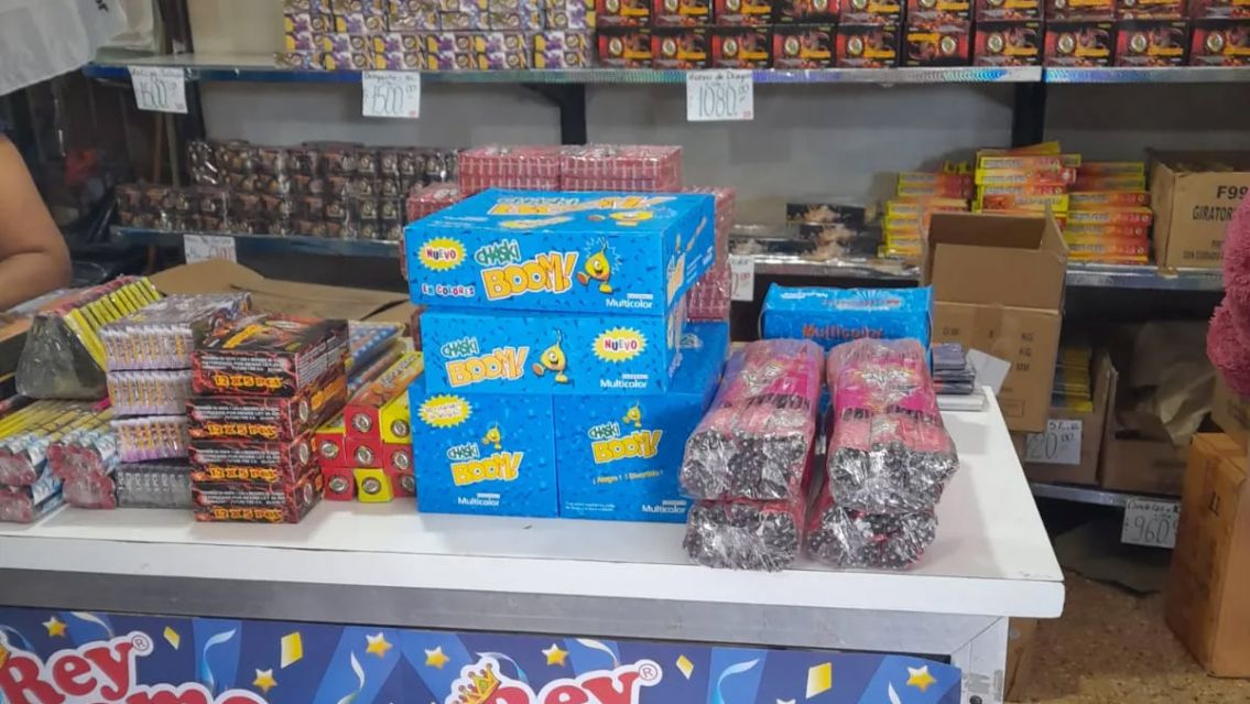 Secuestraron en Jujuy una enorme cantidad de pirotecnia sonora