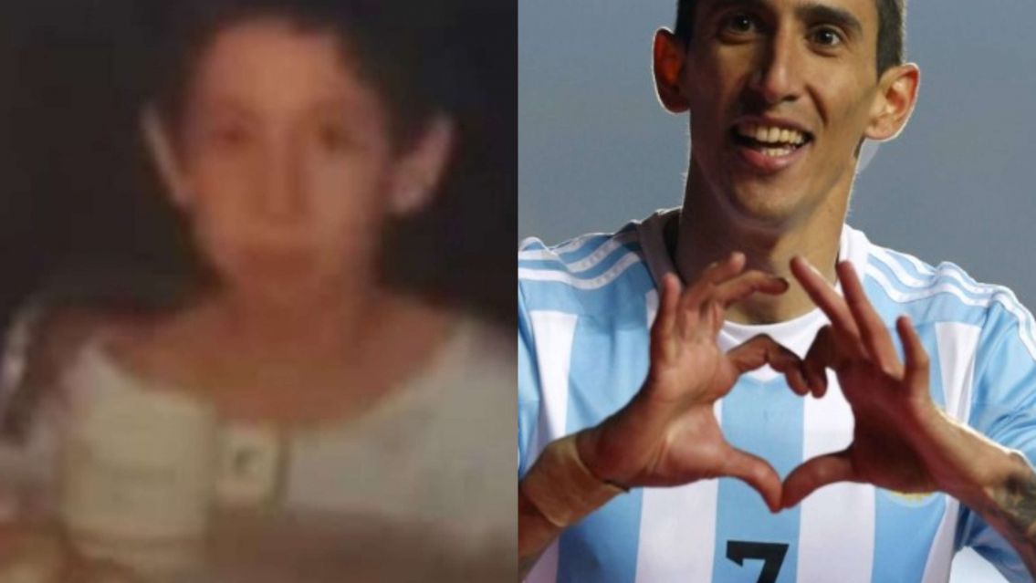 La foto de Di María que hizo llorar a todos: "Las paredes de mi casa eran negras por el carbón"