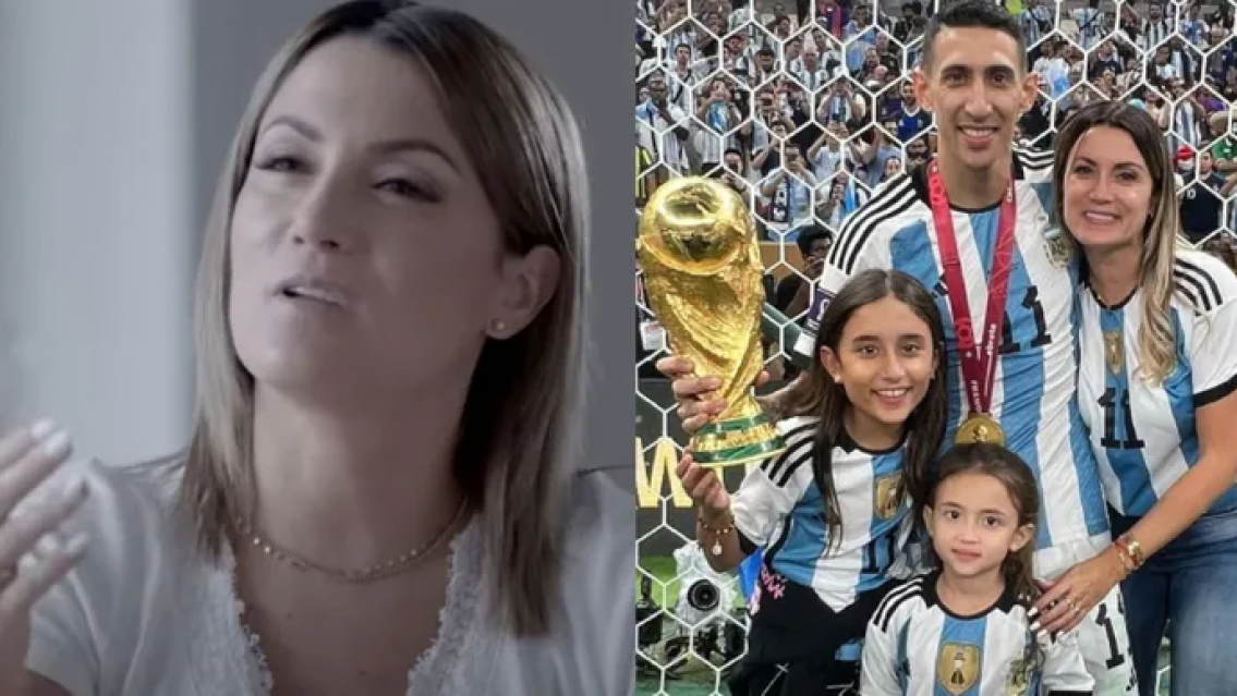 Siempre picante, la mujer de Di María le respondió a un jugador francés: "Ángel te puede..."