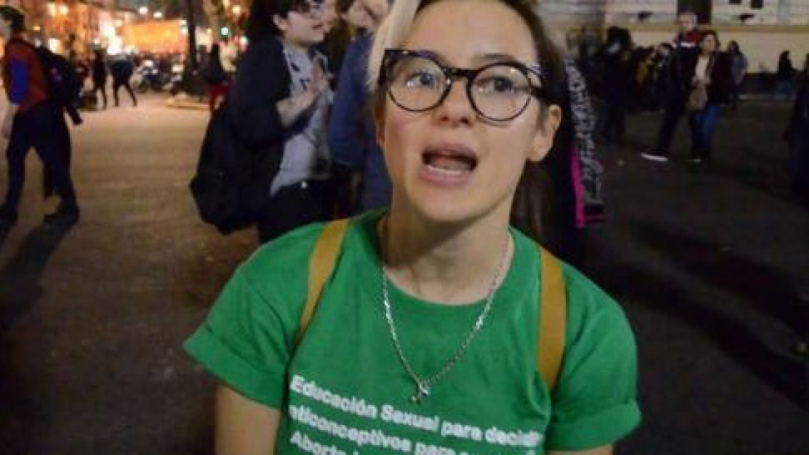 BOMBA: Malena Pichot está embarazada. La líder feminista espera su primer bebé