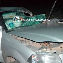 Jujeños tuvieron un terrible accidente en Catamarca 
